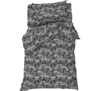 Комплект постельного белья Этель 1,5 сп Military gray 143x215 см, 150x214 см, 50x70 см -1 шт, 100% хлопок, бязь 7582935