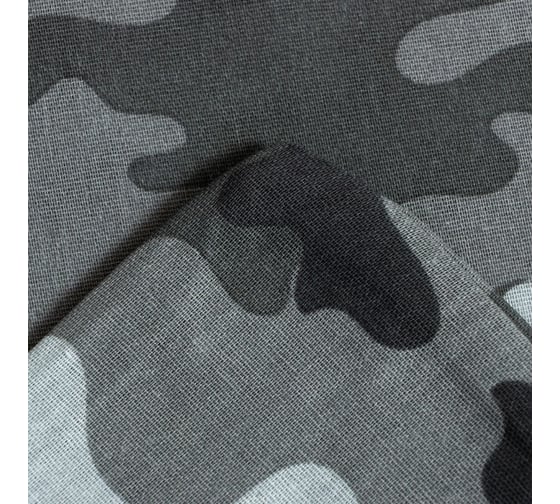 Комплект постельного белья Этель 1,5 сп Military gray 143x215 см, 150x214 см, 50x70 см -1 шт, 100% хлопок, бязь 7582935