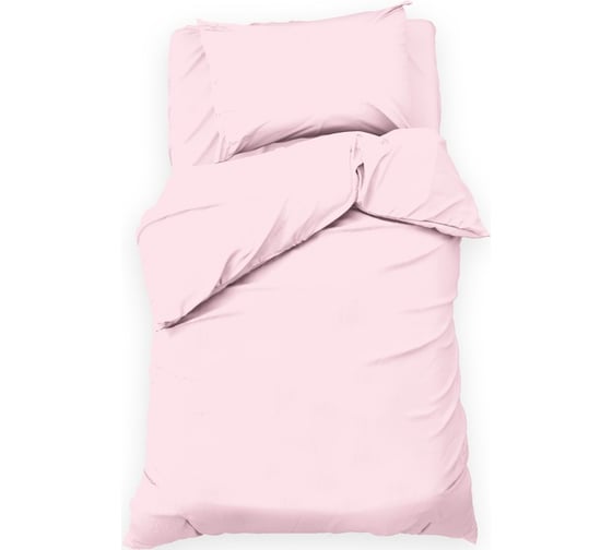 Комплект постельного белья Этель 1,5 сп Pink candy 143x215 см, 150x214 см, 50x70 см -1 шт, 100% хлопок, бязь 10385135 1