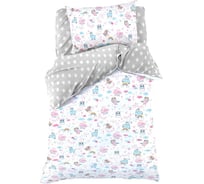 Комплект постельного белья Этель 1,5 сп Little star 143x215 см, 150x214 см, 50x70 см -1 шт, 100% хлопокопок 4482681
