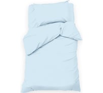 Комплект постельного белья Этель 1,5 сп Light blue 143x215 см, 150x214 см, 50x70 см -1 шт, 100% хлопок, бязь 10385133