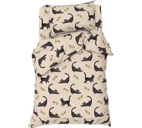 Комплект постельного белья Этель 1,5 сп Little cat 143x215 см, 150x214 см, 50x70 см -1 шт, 100% хлопок, бязь 7582918