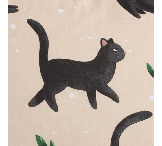 Комплект постельного белья Этель 1,5 сп Little cat 143x215 см, 150x214 см, 50x70 см -1 шт, 100% хлопок, бязь 7582918