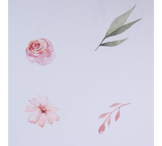 Комплект штор Этель Lovely 145x260 см-2 шт, 100% полиэстер, 140 г/м2 10183023