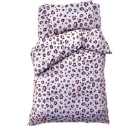 Комплект постельного белья Этель 1,5 сп Happy leopard 143x215 см, 150x214 см, 50x70 см -1 шт, 100% хлопок, бязь 10295617
