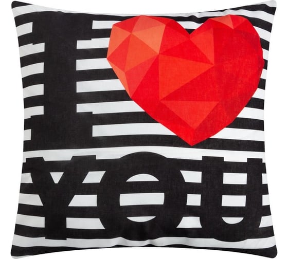 Комплект Этель пододеяльник и 2 наволочки Love Forever 200x217 см, 50x70+3 см - 2 шт, 100% хлопокопок 7610005