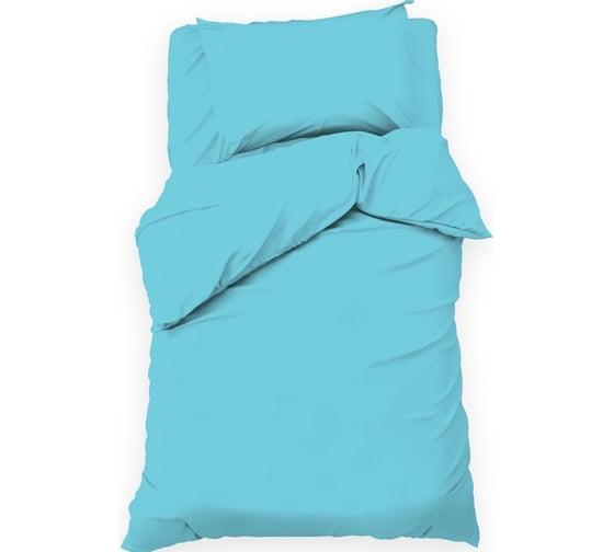 Комплект постельного белья Этель 1,5 сп Sea wave 143x215 см, 150x214 см, 50x70 см -1 шт, 100% хлопок, бязь 10385137 1