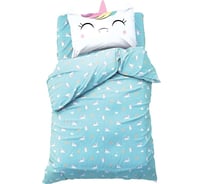 Комплект постельного белья Этель 1,5 сп Magical unicorn, 143x215 см, 150x214 см, 50x70 см -1 шт, 100% хлопок, бязь 9935633