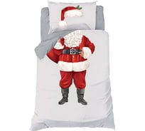 Комплект постельного белья Этель 1,5 сп Santa Claus 143x215 см, 150x214 см, 50x70 см -1 шт, 100 % хлопокопок, бязь 7789328