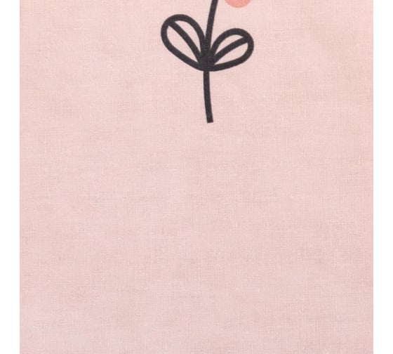 Комплект постельного белья Этель 1.5 сп Flower garden 143x215 см, 150x214 см, 70x70 см -2 шт, бязь 5181640