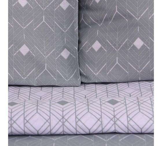 Комплект постельного белья Этель 2 сп Astrazione 175x215 см, 200x220 см, 70x70 см -2 шт, бязь 9355436