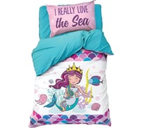 Комплект постельного белья Этель 1.5 сп Really mermaid 143x215 см, 150x214 см, 50x70 см -1 шт,100% хлопок, бязь 4702803