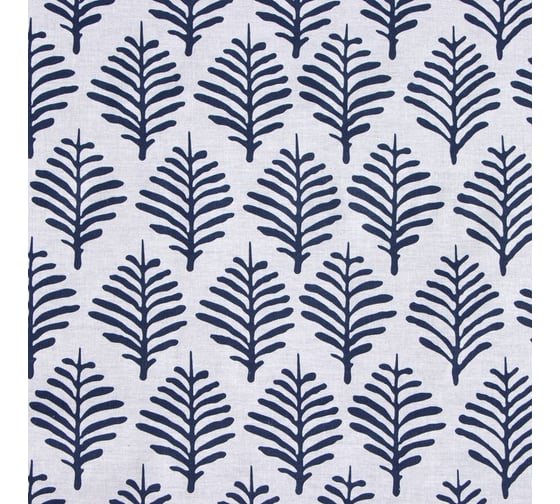 Комплект постельного белья Этель 2 сп Blue ornament, 175x215 см, 200x220 см,70x70 см -2 шт,бязь 125 г/м2 9946999