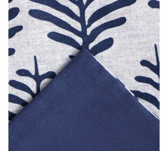 Комплект постельного белья Этель 2 сп Blue ornament, 175x215 см, 200x220 см,70x70 см -2 шт,бязь 125 г/м2 9946999