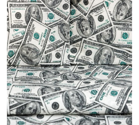 Комплект постельного белья Этель 1.5 сп Cash 143x215 см,150x214 см, 70x70 см 2 шт,бязь 125 г/м2 7533801