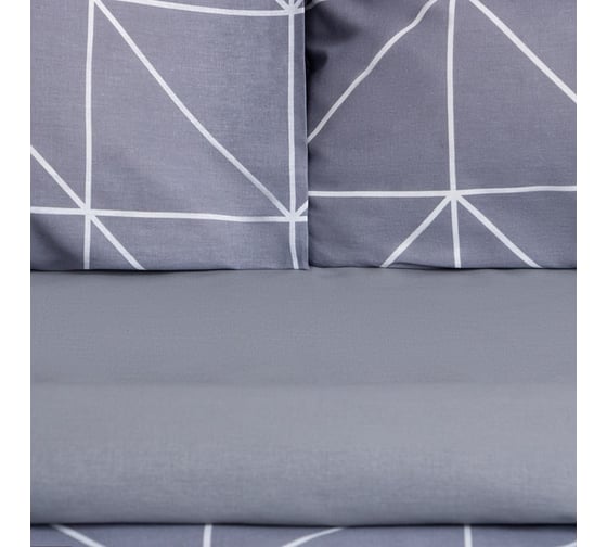 Комплект постельного белья Этель 1.5 сп Night haze 143x215 см, 150x214 см, 70x70 см - 2 шт,бязь 125 г/м2 7533796