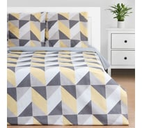 Комплект постельного белья Этель 2 сп Gold illusion 175x215 см, 200x220 см, 70x70 см - 2 шт 7534040