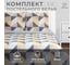 Комплект постельного белья Этель 2 сп Gold illusion 175x215 см, 200x220 см, 70x70 см - 2 шт 7534040 8