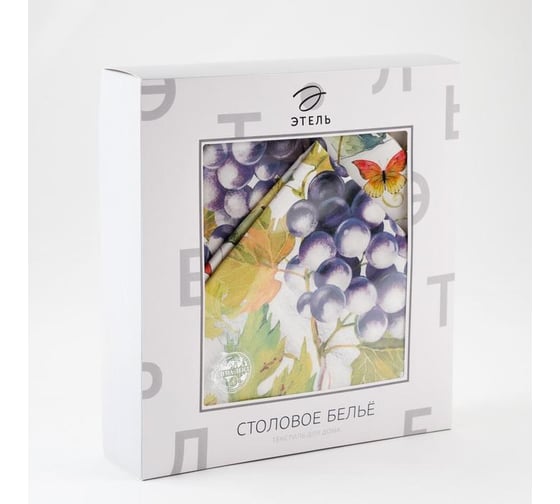 Набор столовый Этель Provence, скатерть 180x150 +/- 3см, салфетки 8 шт 5572809 1