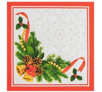 Набор столовый Этель "Рождественский бал"скат.150x220см +/-3см с ГМВО,салф.40x40см-12 шт, хлопок100% 1652730