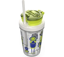 Детский стакан с трубочкой Contigo Snack Tumbler 0.35 л, зеленый contigo0628