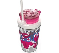 Детский стакан с трубочкой Contigo Snack Tumbler 0.35 л, розовый contigo0626