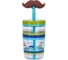 Детский стакан с трубочкой Contigo Funny Straw 0.47 л, голубой contigo0521 1