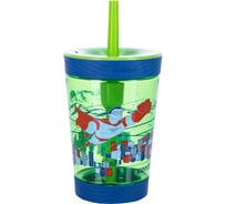 Детский стакан с трубочкой Contigo Spill Proof Tumbler 0.42 л, зеленый contigo0770