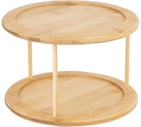 Подставка для кухни Mallony вращающаяся, круглая, BAMBU (бамбук) 108078