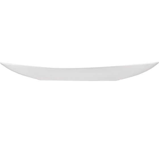 Тарелка десертная из опалового стекла Mallony Al Dente, размер: 21,5x18,5x2,5 см 107285