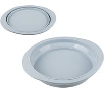 Форма для выпечки круглая складная Mallony ARMONICO (силикон) 108095