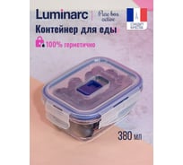 Контейнер LUMINARC ПЮРБОКС АКТИВ 380 мл, прямоугольный P3546