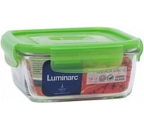 Контейнер LUMINARC ПЮРБОКС АКТИВ НЕОН зеленый, 760 мл, квадратный P4566GR
