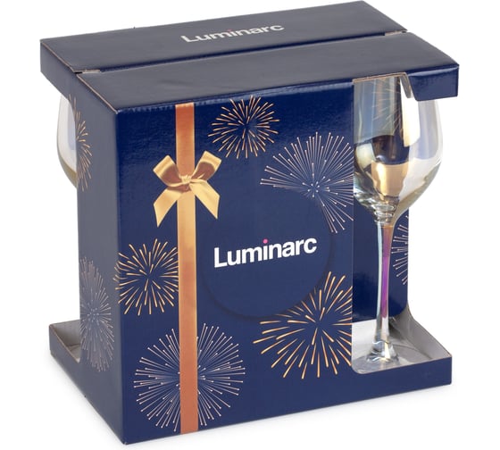 Набор бокалов для вина LUMINARC СЕЛЕСТ золотистый хамелеон, 6 шт., 270 мл P1637