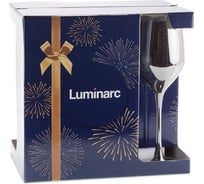 Набор бокалов для вина LUMINARC СЕЛЕСТ сияющий графит, 6 шт., 270 мл P1565