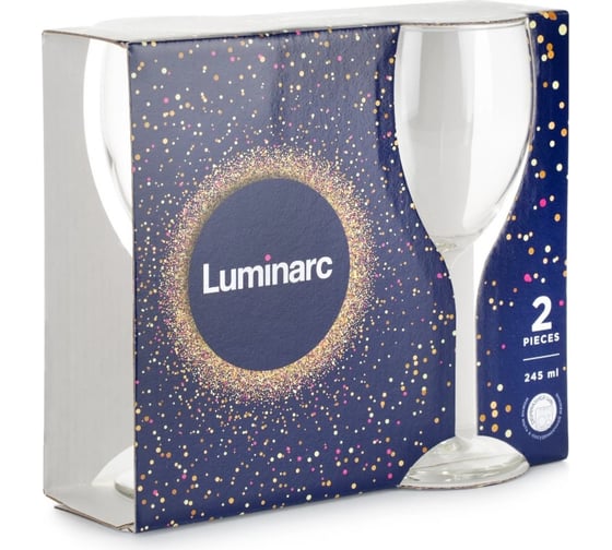 Набор бокалов для вина LUMINARC ЭЛЕГАНС 2 шт., 245 мл Q3530