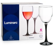 Набор бокалов для вина LUMINARC ДОМИНО 6 шт., 250 мл H8169