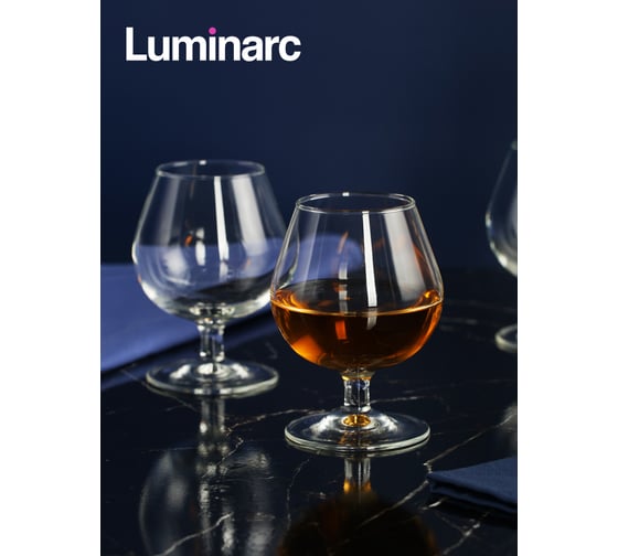 Набор бокалов для коньяка LUMINARC ФРАНЦУЗСКИЙ РЕСТОРАНЧИК 6 шт., 250 мл J0010