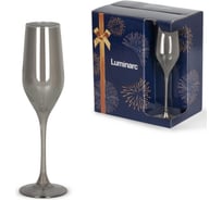 Набор бокалов для шампанского LUMINARC СЕЛЕСТ сияющий графит, 6 шт, 160 мл P1564