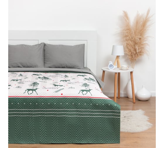 Покрывало Этель 2 сп Magical Christmas, 180x210 см, микрофибра 7787701