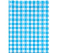 Скатерть одноразовая Luscan 120x200 см, 6 шт/рулон, синяя клетка 2008411