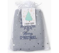 Полотенце махровое Этель "Снежинка" 30x60 см, 100% хлопок, 340 г/м2 9893145