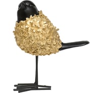 Птица декоративная Вещицы Д122 Ш70 В135, золотой, черный Tin-11