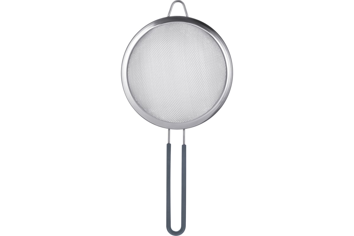 Ситечко Regent Inox с силиконовой ручкой 22 см Linea PRONTO 93-PRO-07 ...