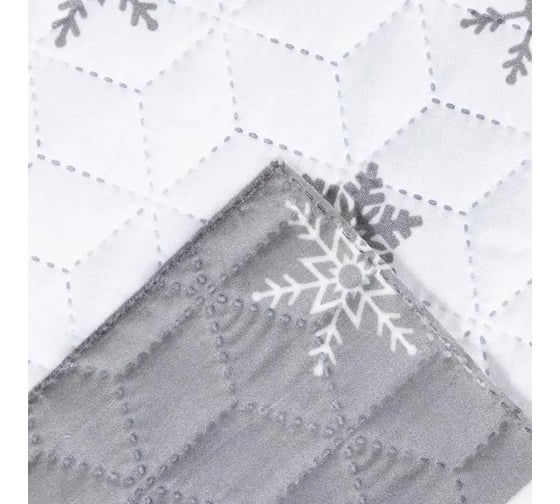 Покрывало LoveLife 1,5 спальный, New year forest, 150х210±5 см, микрофайбер, 100% п/э 6778942