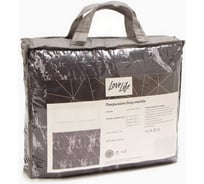 Покрывало LoveLife евро Gray marble, 200х210±5 см, микрофайбер, 100% п/э 10205641