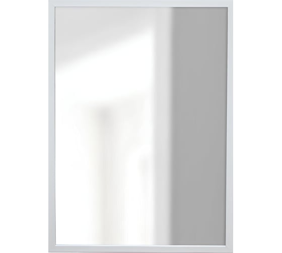 Зеркало Комус МИР_в раме ПЛС 540x30x740 / 500x700 365006130 белый 1983795