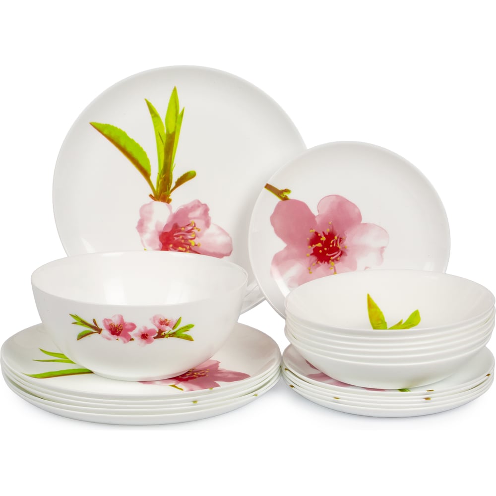 Набор столовый LUMINARC УОТЕР КОЛОР 19пр P7080 - выгодная цена, отзывы ...