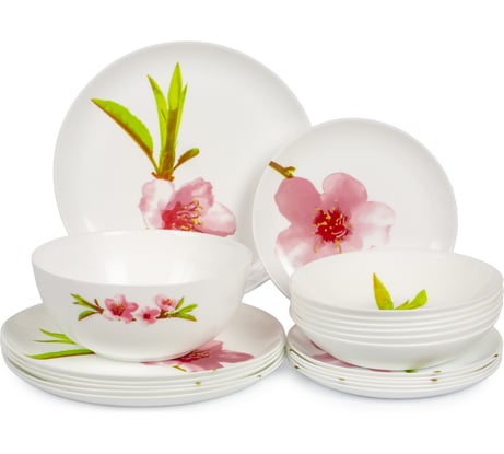 Набор столовый LUMINARC УОТЕР КОЛОР 19пр P7080