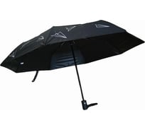 Зонт полный Комус автоматический Самолетики, черный, HD-U28 black 1595198